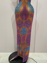 Load image into Gallery viewer, Lexa Rhinestone Mesh Dress