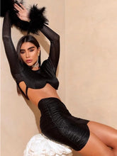 Load image into Gallery viewer, Sarah Ruched Bandage Dress FancySticated