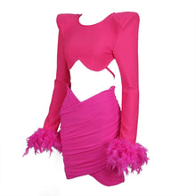 Load image into Gallery viewer, Sarah Ruched Bandage Dress FancySticated