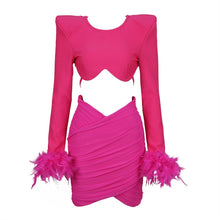 Load image into Gallery viewer, Sarah Ruched Bandage Dress FancySticated