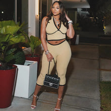 Load image into Gallery viewer, Maddie Knit Capri Pants Set
