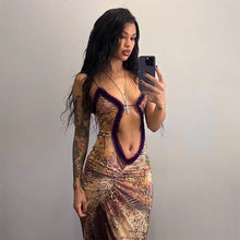 Load image into Gallery viewer, Passion Aesthetic Maxi Dress