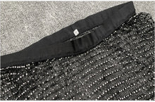 Load image into Gallery viewer, Sparkle Fishnet Rhinestone Trouser