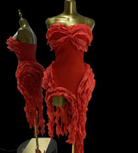 Load image into Gallery viewer, Ali Fringe Bandage Midi Dress