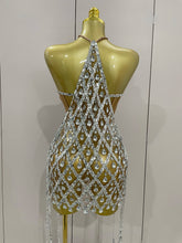 Load image into Gallery viewer, Aliya Sequin Mesh Dress Set