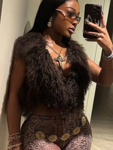 Load image into Gallery viewer, Gabby Fur Vest Coat