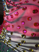 Load image into Gallery viewer, Opulent Crystal Backless Dress