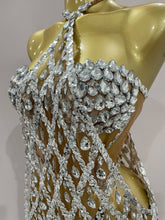 Load image into Gallery viewer, Aliya Sequin Mesh Dress Set