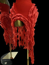 Load image into Gallery viewer, Ali Fringe Bandage Midi Dress