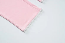 Load image into Gallery viewer, Barbie Pink Knit Pants Set