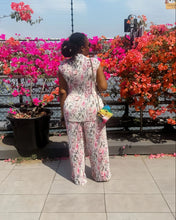 Load image into Gallery viewer, Sonya Floral Pleated Pants Set