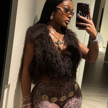 Load image into Gallery viewer, Gabby Fur Vest Coat