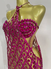 Load image into Gallery viewer, Aliya Sequin Mesh Dress Set
