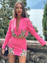 Load image into Gallery viewer, Kyra Blazer Skirt Set