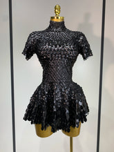 Load image into Gallery viewer, Scale Sequin Bodysuit Dress