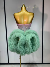 Load image into Gallery viewer, Green Luxe Mesh Dress