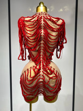 Load image into Gallery viewer, Venia Rhinestone Dress