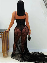 Load image into Gallery viewer, Tatiana Mesh Maxi Dress
