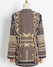 Load image into Gallery viewer, Embroidered Vintage Blazer Dress