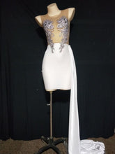 Load image into Gallery viewer, Sparkly Rhinestones Mesh Dress FancySticated