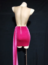 Load image into Gallery viewer, Sparkly Rhinestones Mesh Dress FancySticated