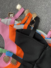 Load image into Gallery viewer, Toya Bandage Mini Dress FancySticated