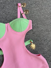 Load image into Gallery viewer, Toya Bandage Mini Dress FancySticated