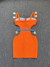 Load image into Gallery viewer, Toya Bandage Mini Dress FancySticated