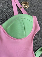 Load image into Gallery viewer, Toya Bandage Mini Dress FancySticated