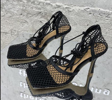 Load image into Gallery viewer, Trendy Lace Up High Heels FancySticated