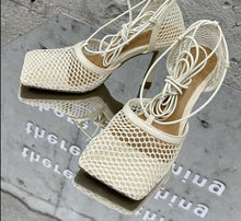 Load image into Gallery viewer, Trendy Lace Up High Heels FancySticated
