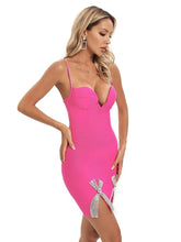 Load image into Gallery viewer, Bow Bandage Dress