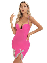 Load image into Gallery viewer, Bow Bandage Dress