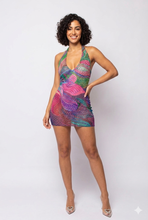 Load image into Gallery viewer, Opulent Crystal Mini Dress