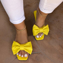 Load image into Gallery viewer, Bowknot Flat Sandals
