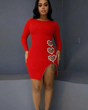 Load image into Gallery viewer, Heart You Mini Dress
