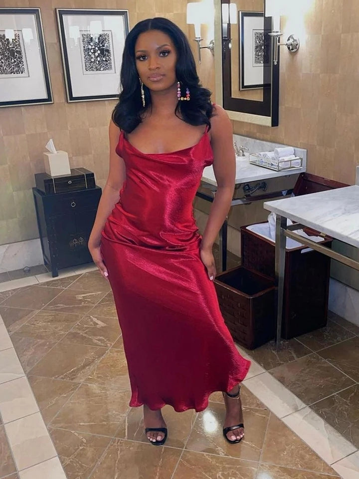 Claudia Silk Bodycon Dress