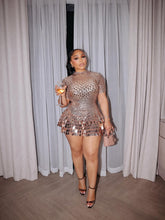 Load image into Gallery viewer, Scale Sequin Bodysuit Dress
