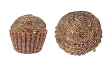 Load image into Gallery viewer, Cupcake Crystal Clutch Bag
