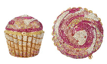 Load image into Gallery viewer, Cupcake Crystal Clutch Bag
