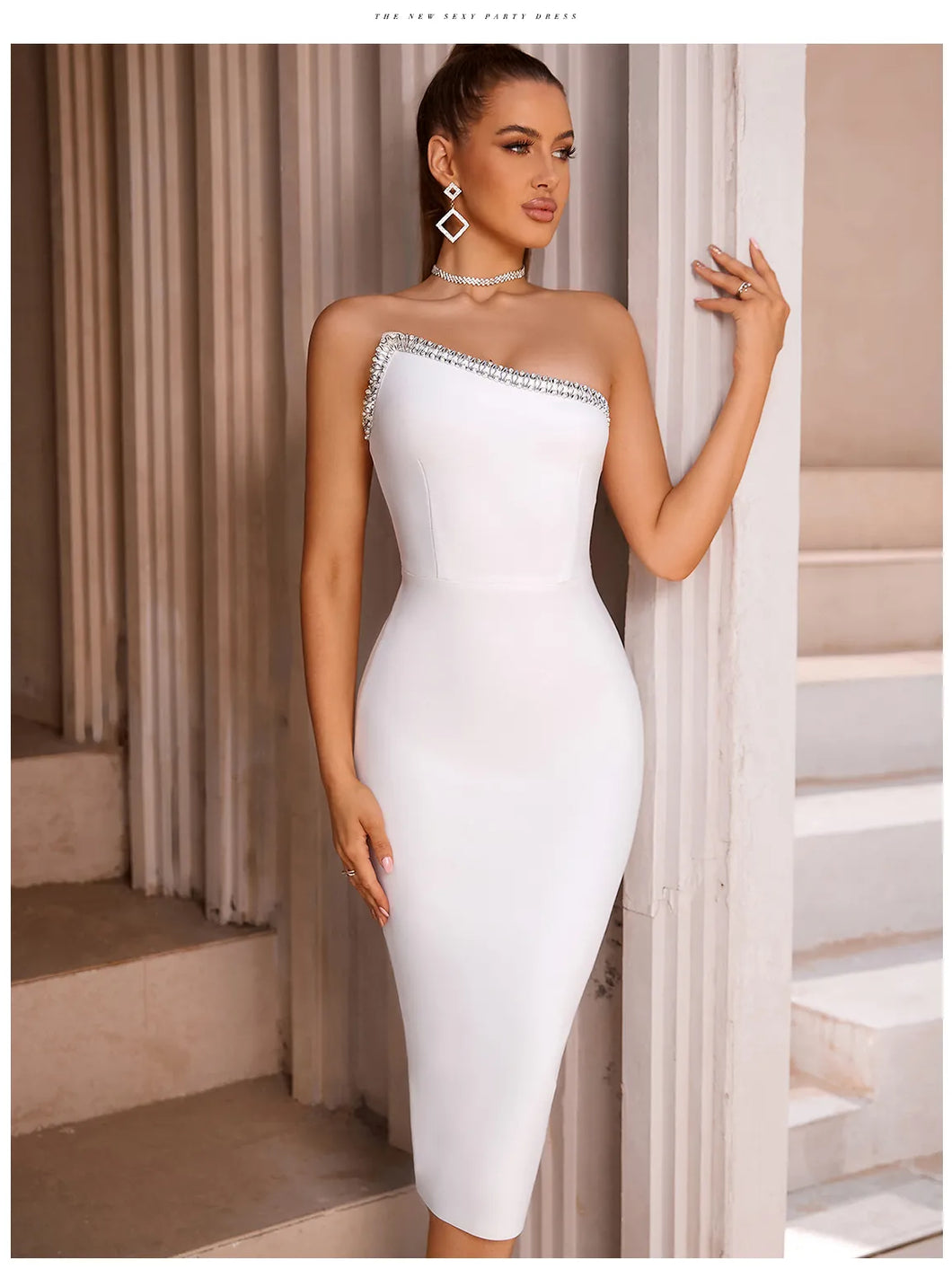 Nola Bandage Midi Dress