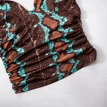 Load image into Gallery viewer, Aesthetic Pleated Crop Top FancySticated
