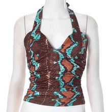 Load image into Gallery viewer, Aesthetic Pleated Crop Top FancySticated
