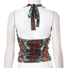 Load image into Gallery viewer, Aesthetic Pleated Crop Top FancySticated
