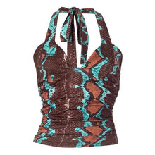 Load image into Gallery viewer, Aesthetic Pleated Crop Top FancySticated

