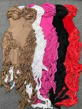 Load image into Gallery viewer, Ali Fringe Bandage Midi Dress FancySticated
