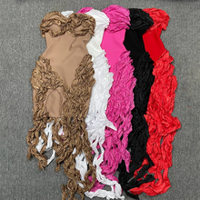 Load image into Gallery viewer, Ali Fringe Bandage Midi Dress FancySticated
