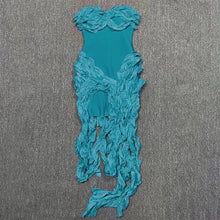 Load image into Gallery viewer, Ali Fringe Bandage Midi Dress FancySticated
