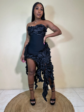 Load image into Gallery viewer, Ali Fringe Bandage Midi Dress FancySticated
