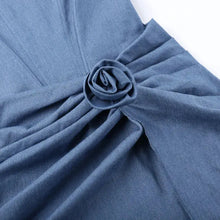 Load image into Gallery viewer, Alice Ruched Mini Dress FancySticated
